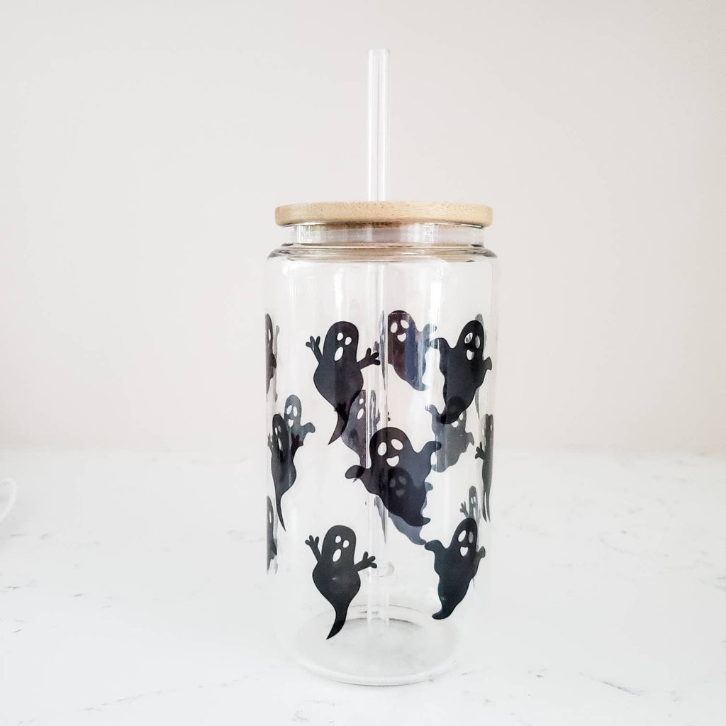 Halloween Vinyl Iced Coffee Cup