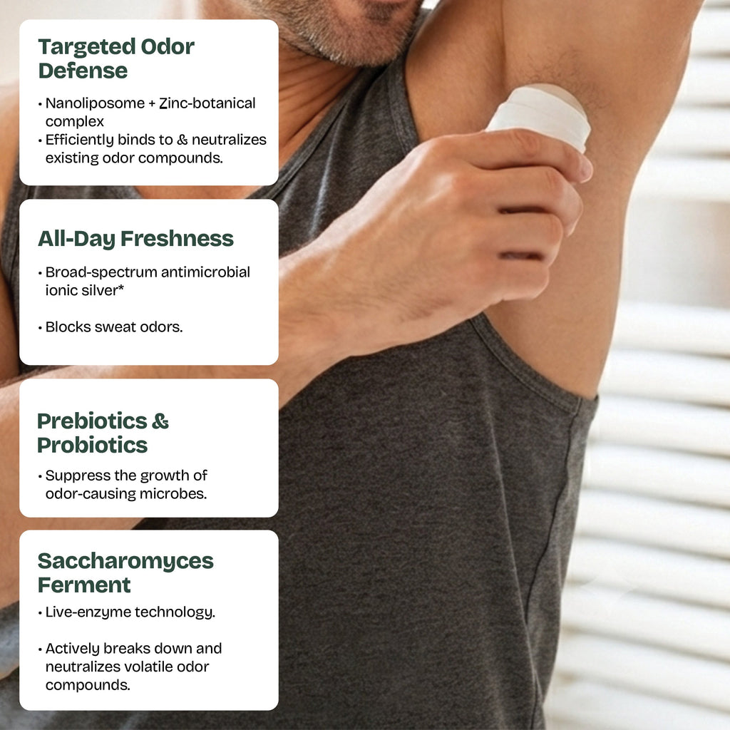 Natural Deodorant for Men and Women ULTRAVIOLET AURA - Freshness and Comfort