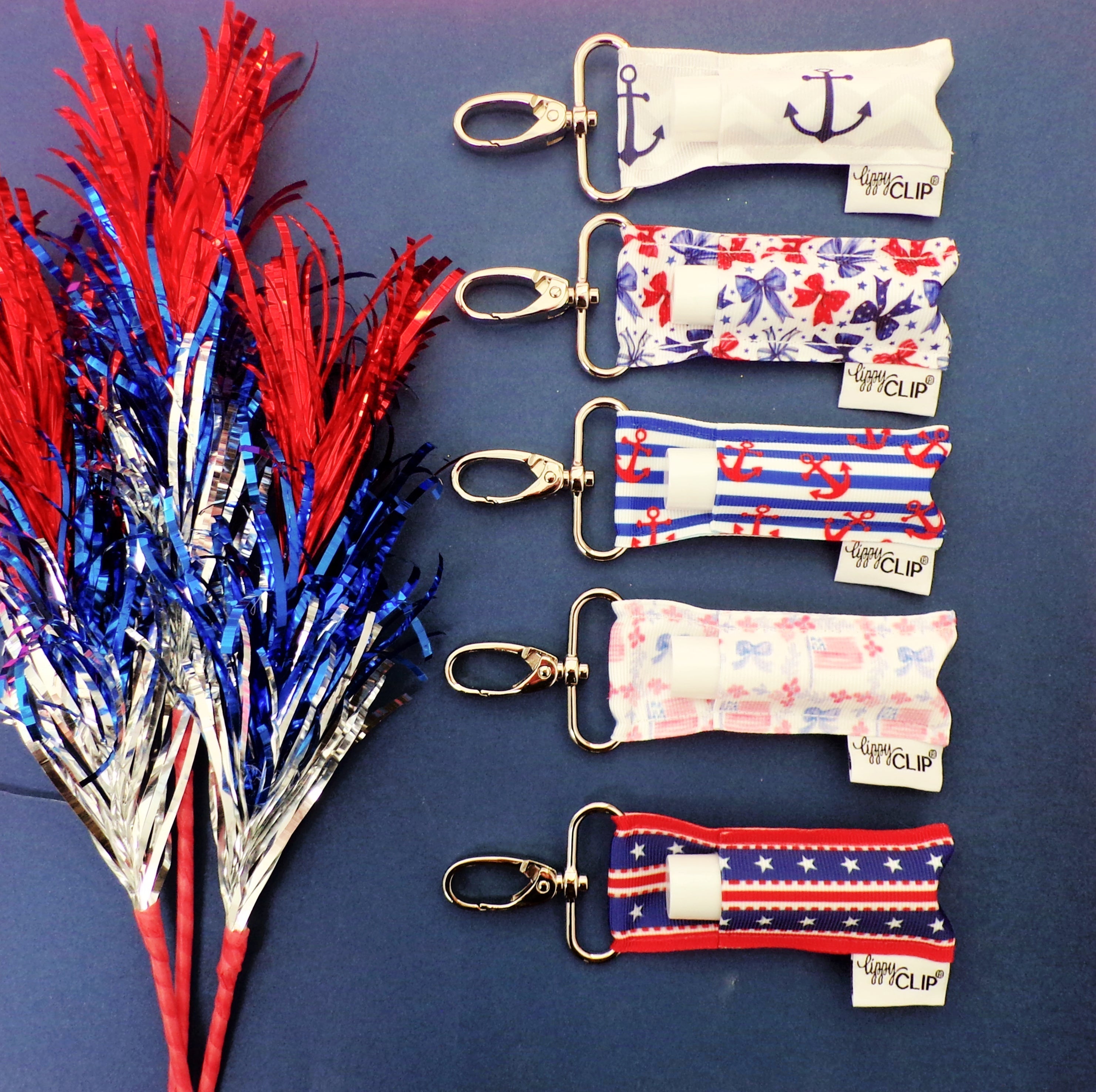From Sea to Shining Sea LippyClip® Lip Balm Holder