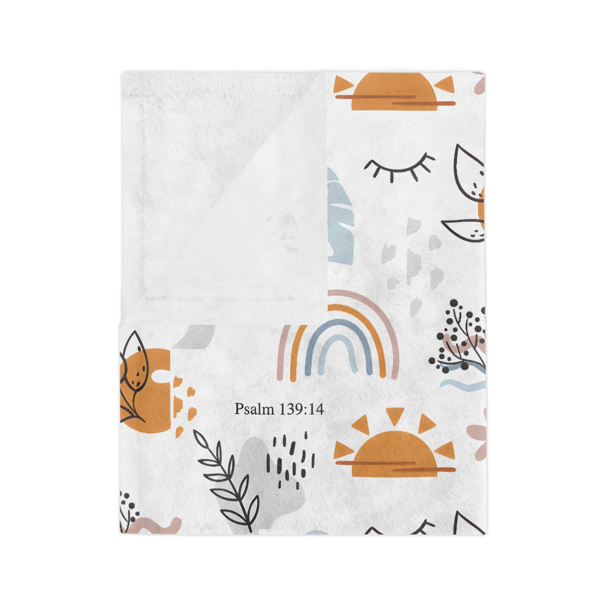 Fearfully and Wonderfully Made Fleece Blanket