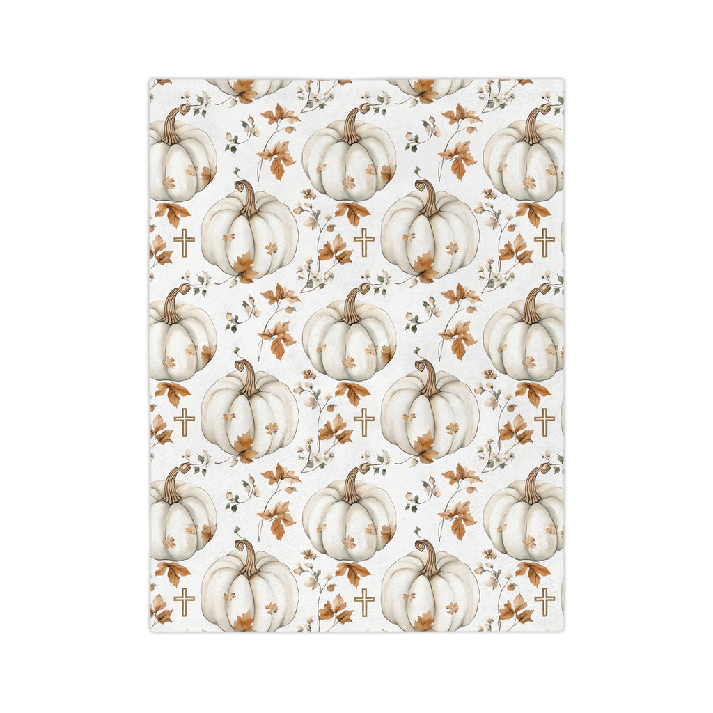 Faithful Harvest Minky Blanket