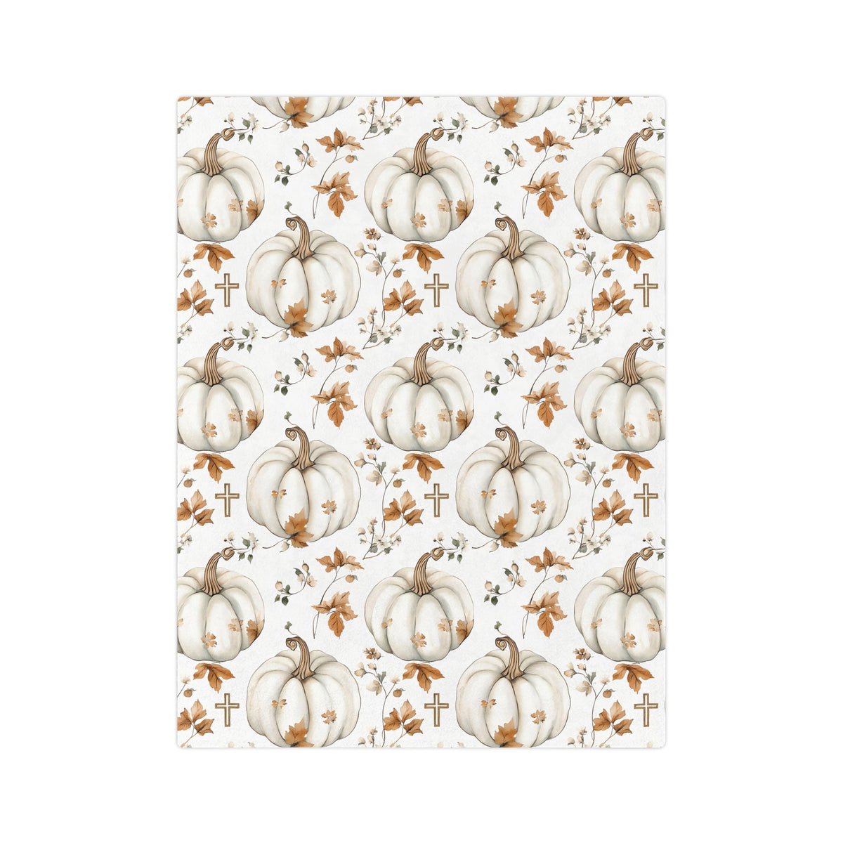 Faithful Harvest Minky Blanket