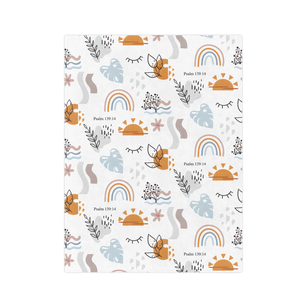 Fearfully and Wonderfully Made Fleece Blanket
