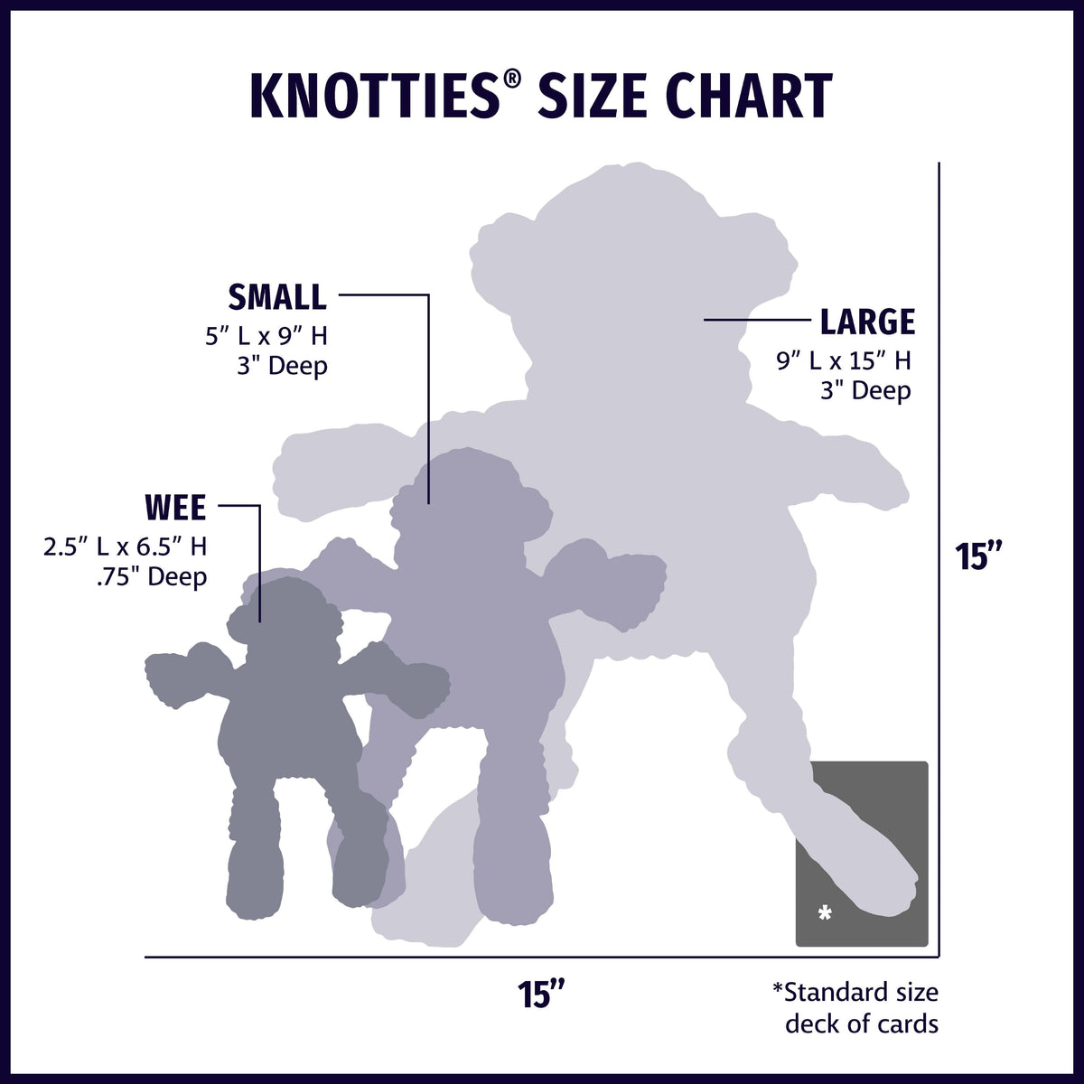 Sly Fox Knottie® Plush Dog Toy