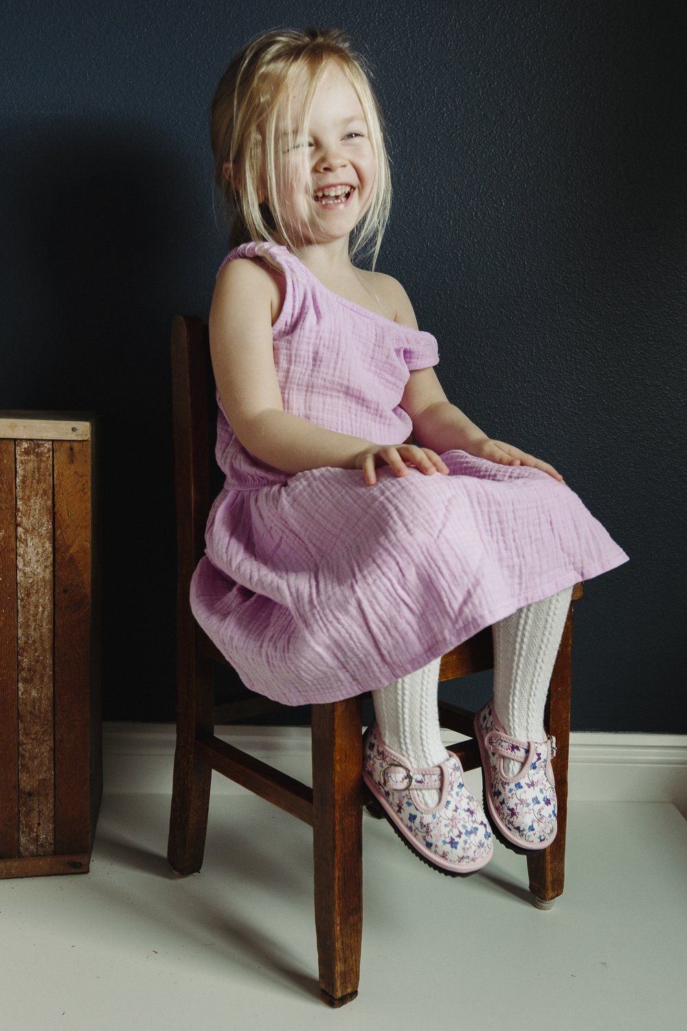 Kids Floral Mary Janes – Breathable Flower Pattern Toddler Dress Shoes