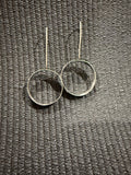 Sterling Silver Hoops | Minimalist Silver Earrings