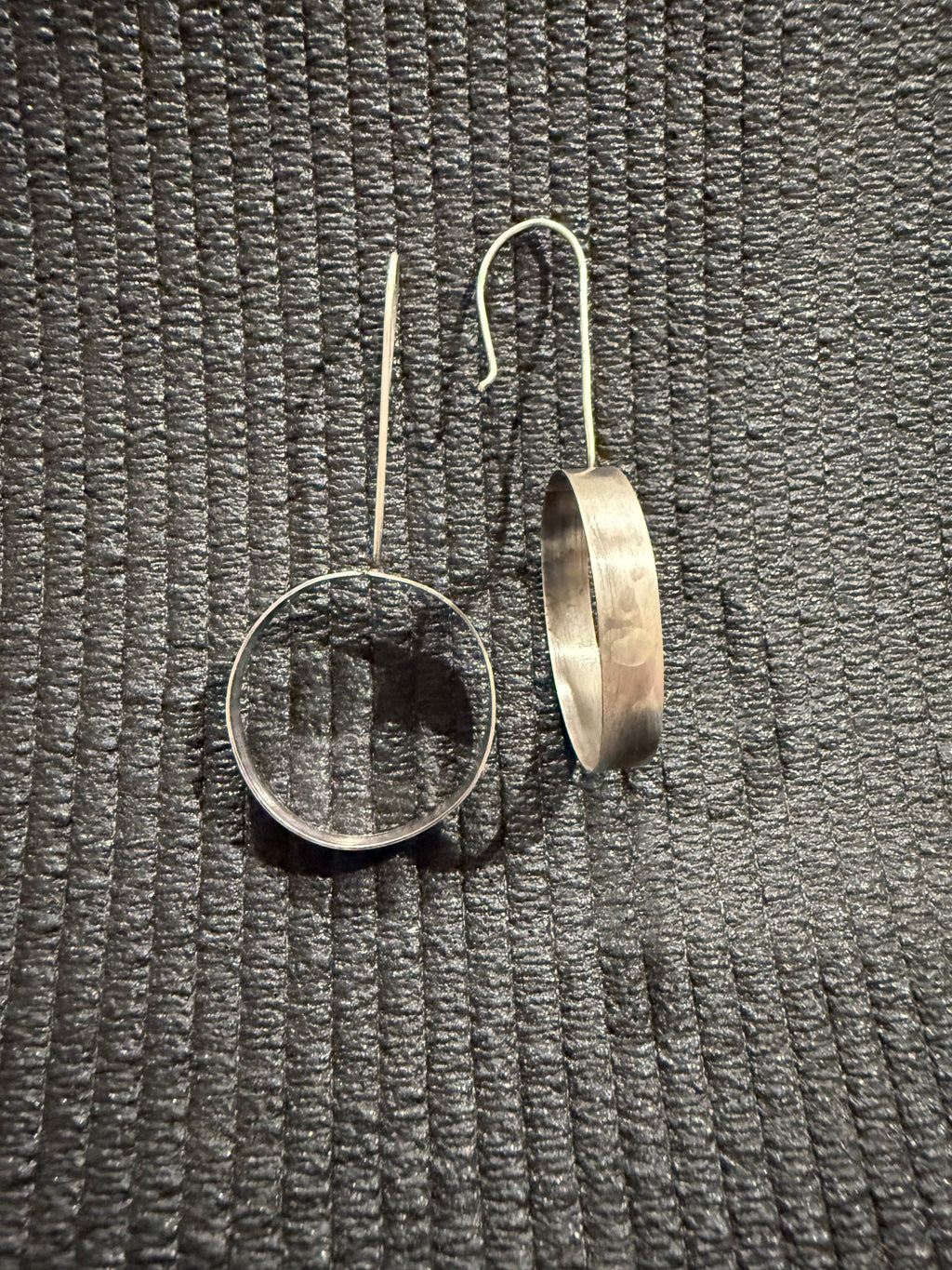Sterling Silver Hoops | Minimalist Silver Earrings