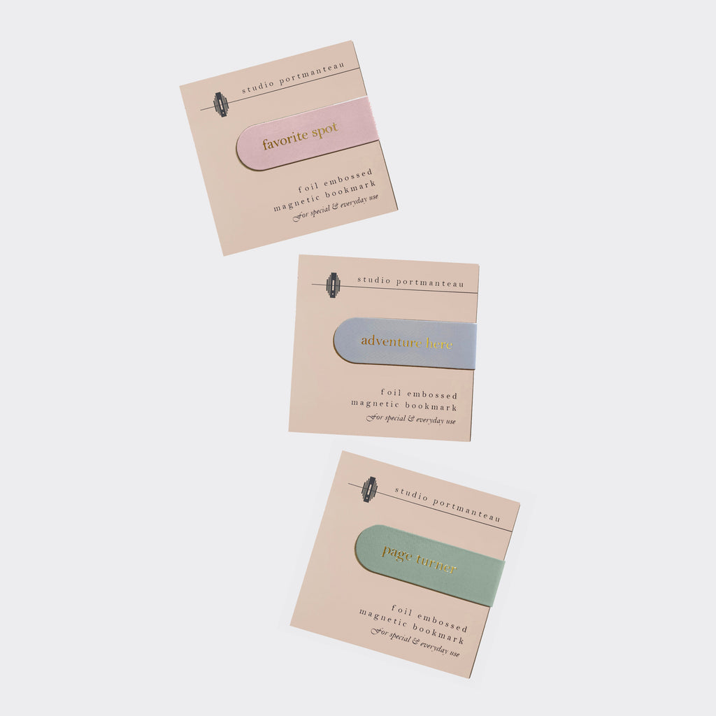 Saguaro Gold Foil Embossed Magnetic Bookmark