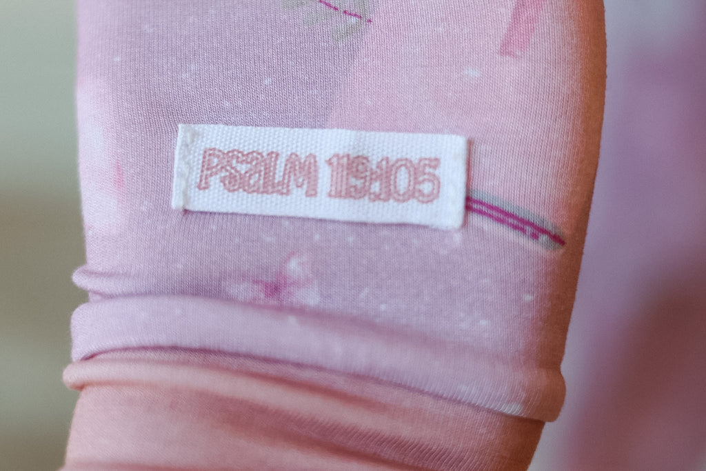 Bible is Our Compass Bamboo Footed Onesie Pajama