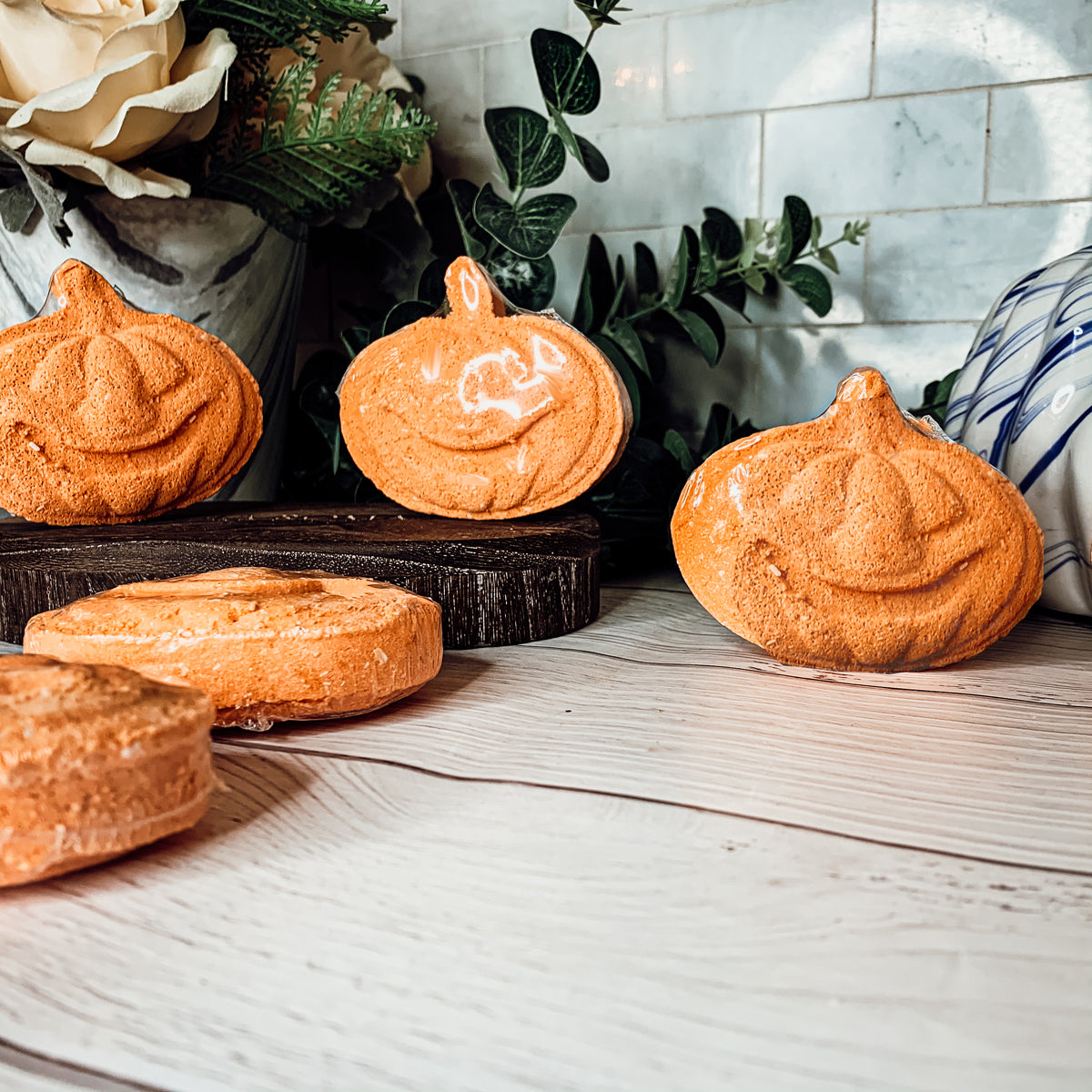 Pumpkin Spice Bath Bomb 3.5oz Fall Scented Bath Fizzy Gift For Women