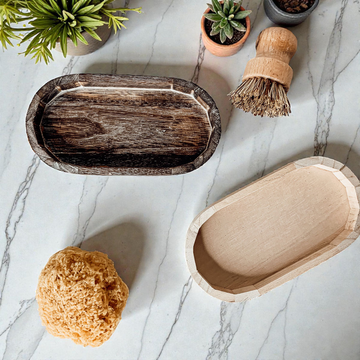 Rustic Wood Tray