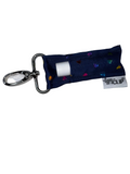 Rainbow Hearts on Navy LippyClip®