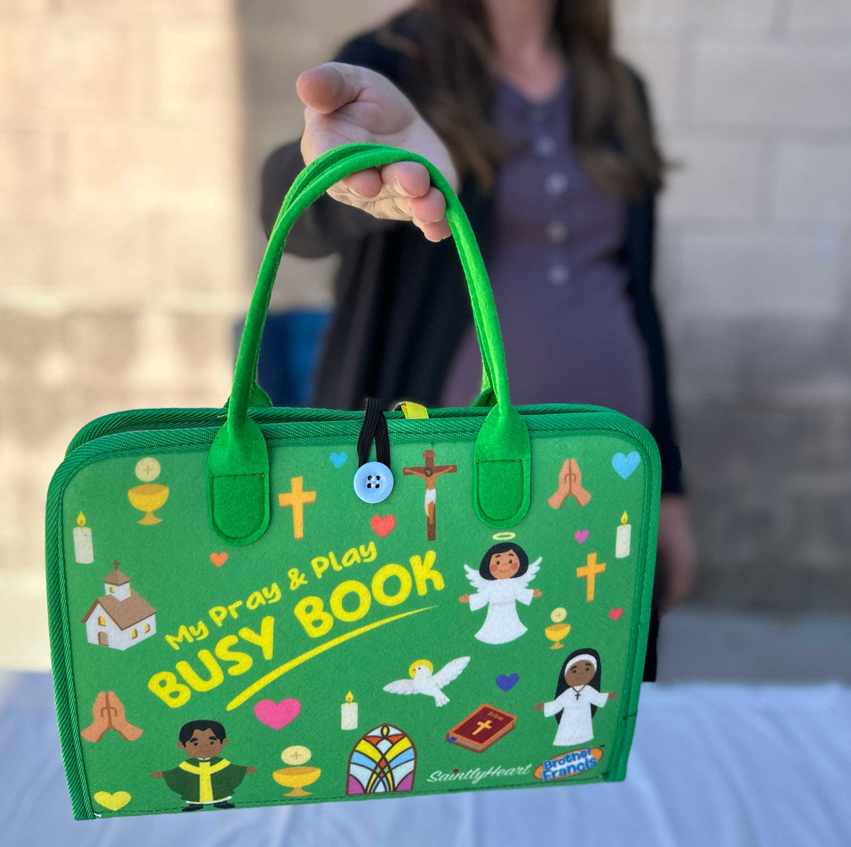 My Pray & Play Busy Book – Catholic Felt Busy Book - A Quiet Felt Book