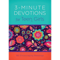 3-Minute Devotions for Teen Girls: 180 Encouraging Readings - Paperback