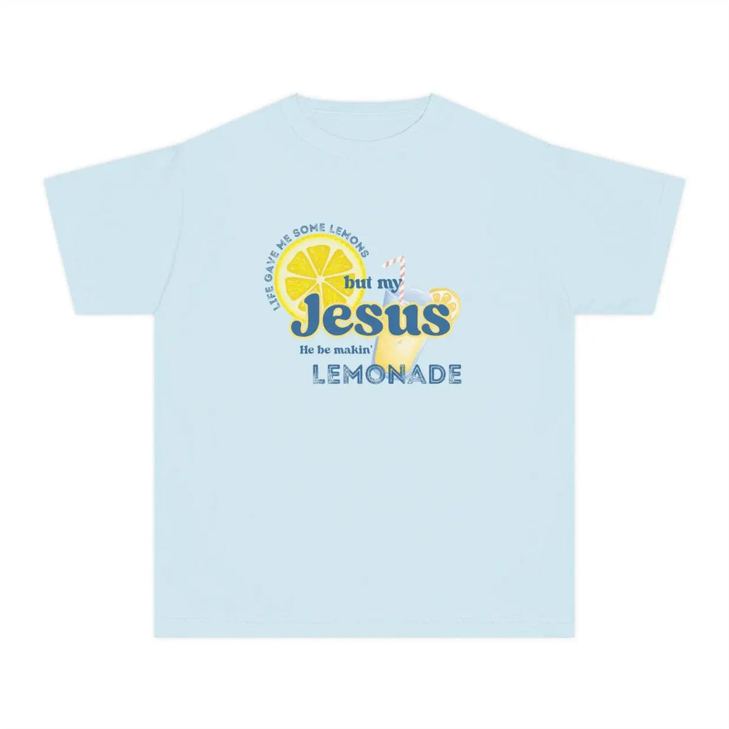 "Lemonade Faith" T-Shirt – Inspirational Youth & Adult Tee