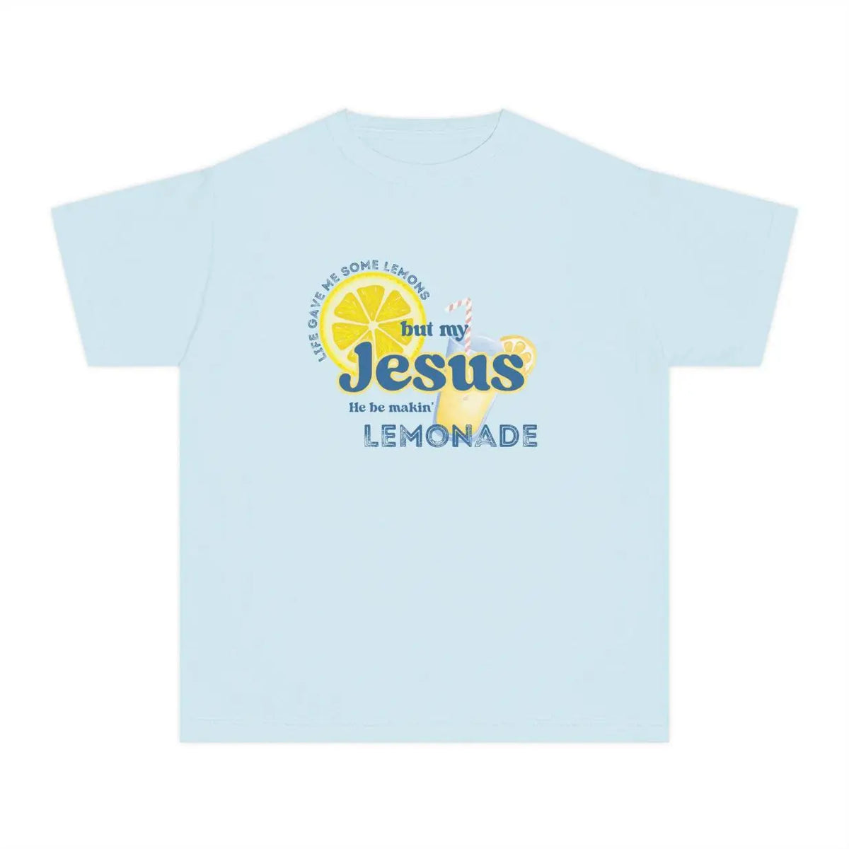 "Lemonade Faith" T-Shirt – Inspirational Youth & Adult Tee