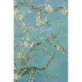 Van Gogh: Almond Blossoms, Hardcover Journal Writing Notebook Diary with Dotted Grid, Lined, & Blank Vintage Paper Style Pages - Hardcover