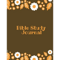 Bible Study Journal: Daily Scripture Notes, Write & Record Prayer & Praise, Christian Notebook - Paperback