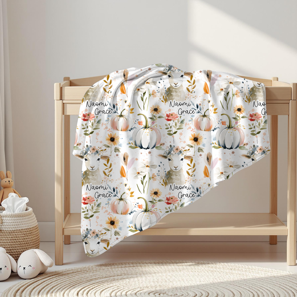 Personalized He Left The 99 To Find Me Minky Blanket
