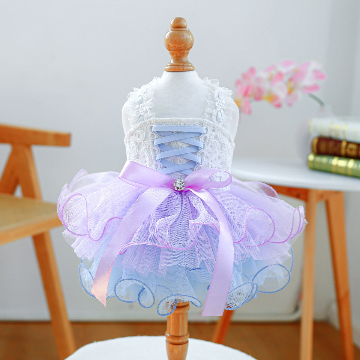 Ombre Tulle Dog Tutu Dress