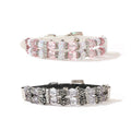Boutique Beaded Pet Collar & Leash Set – Sparkling Crystal Design