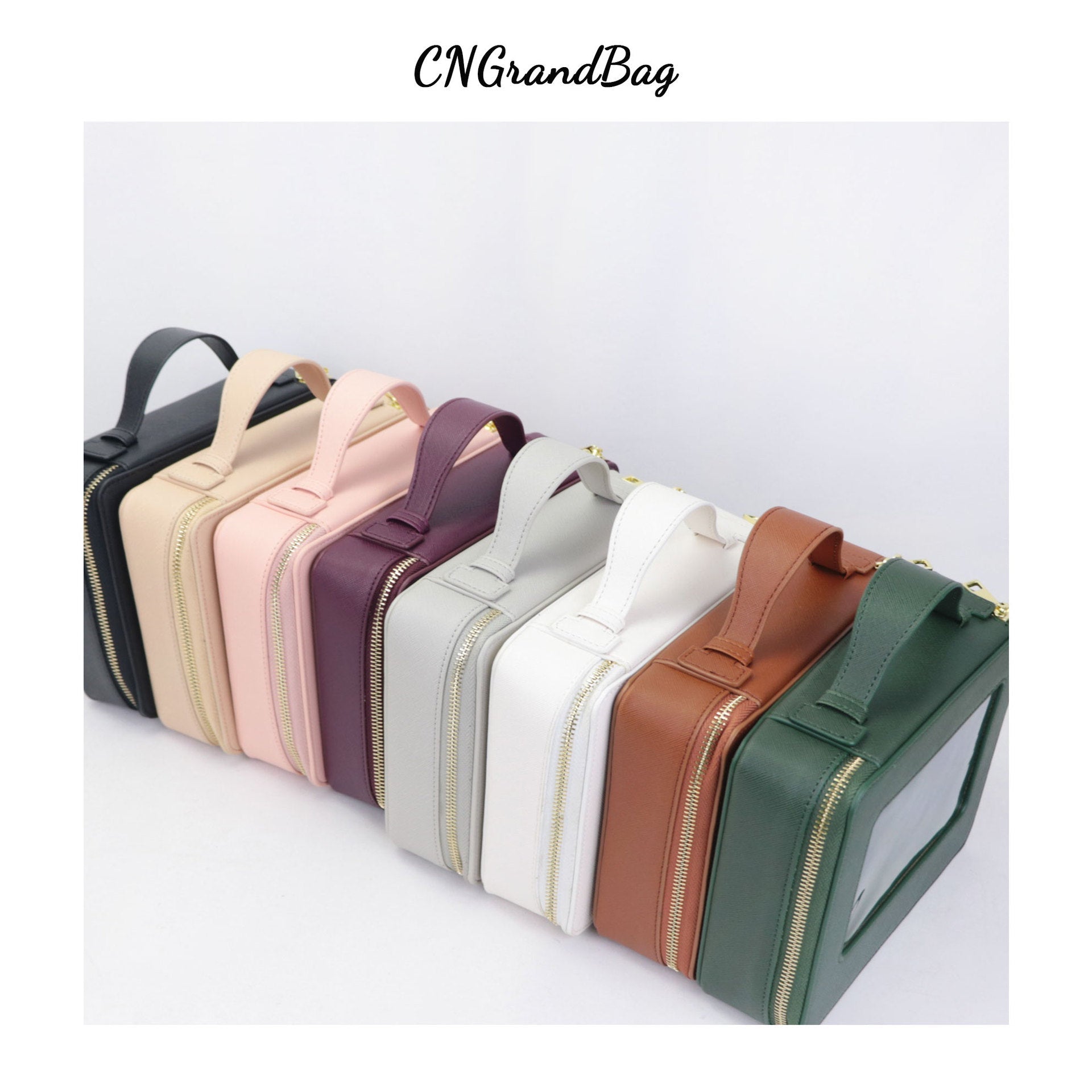 Women's Fashion Simple Convenient Wash Large Capacity Cosmetic Bags
