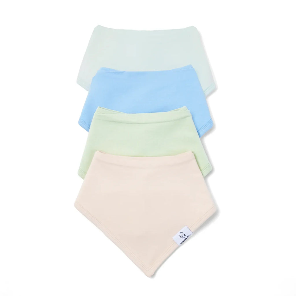 Bamboo Bandana Bibs in Sand