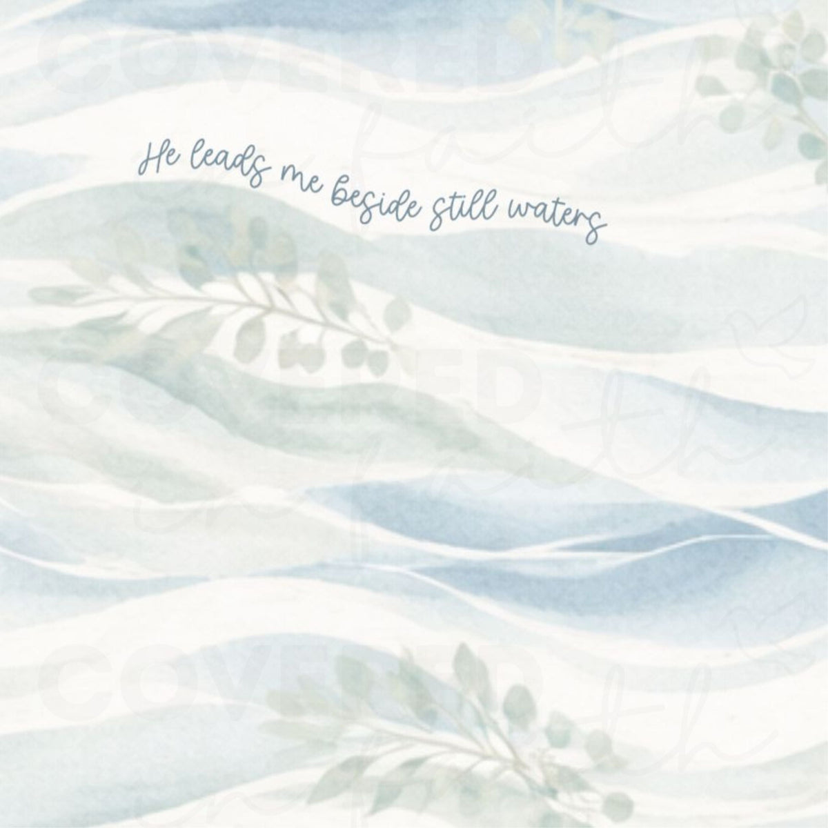 Still Waters Sherpa Blanket