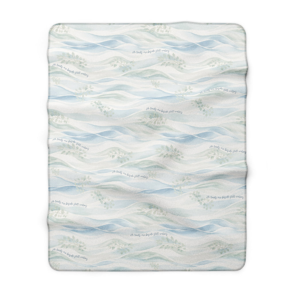 Still Waters Sherpa Blanket