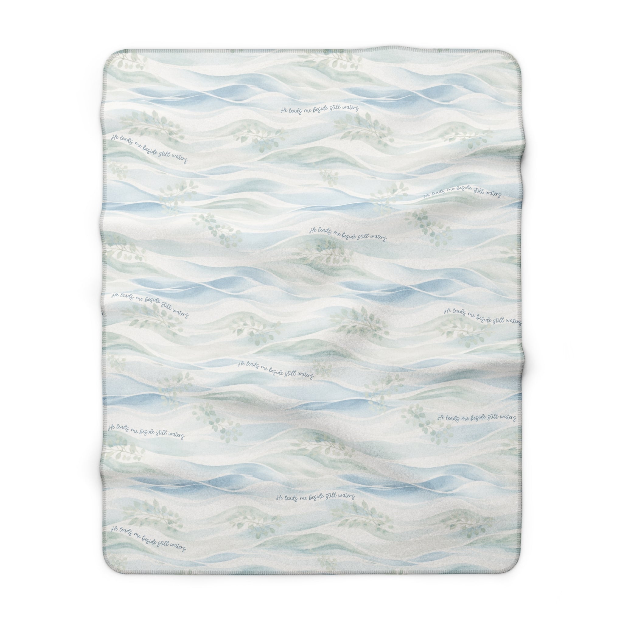 Still Waters Sherpa Blanket