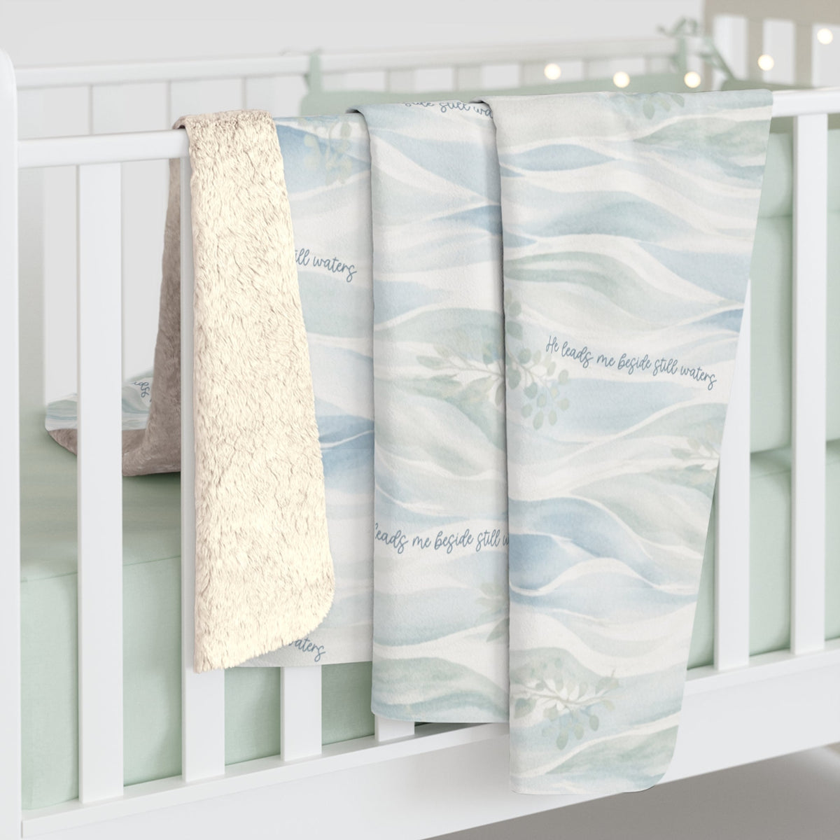 Still Waters Sherpa Blanket
