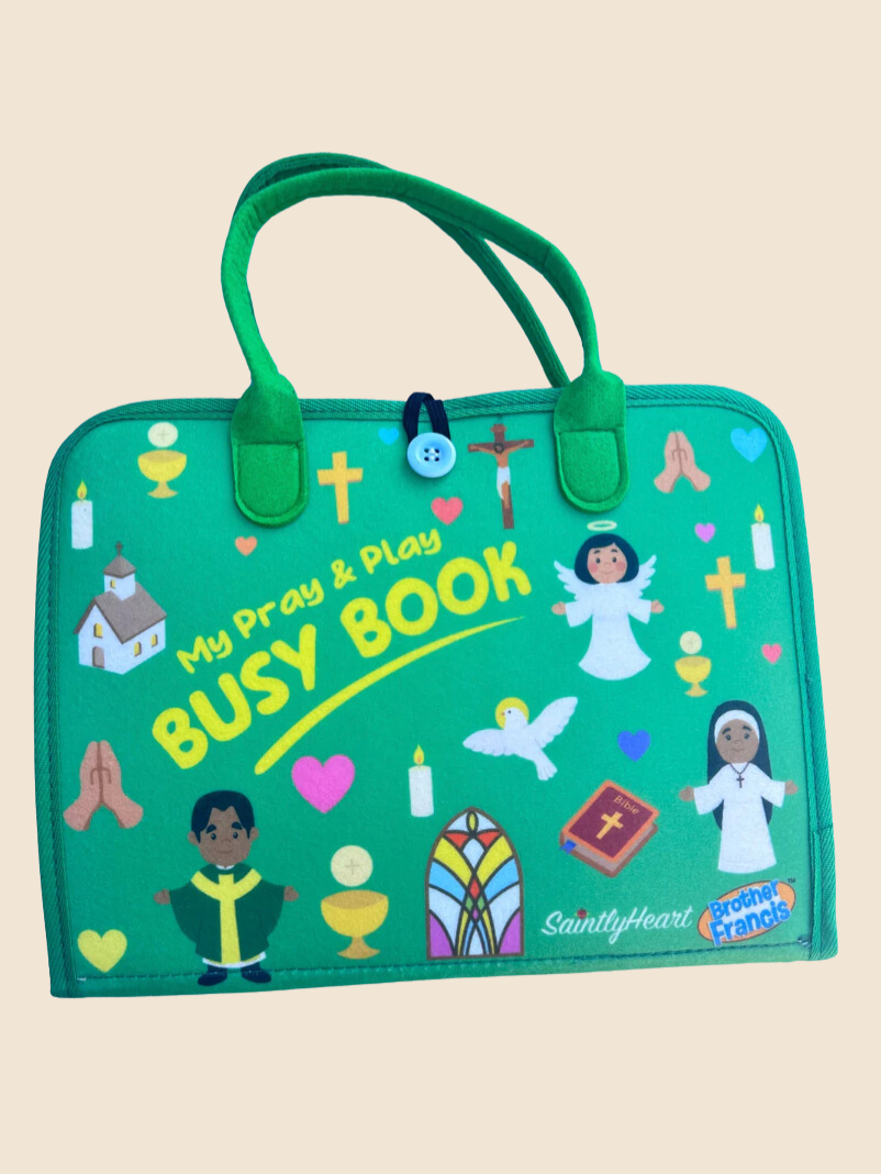My Pray & Play Busy Book – Catholic Felt Busy Book - A Quiet Felt Book