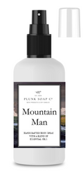 Mountain Man Scented Men's Body Spray