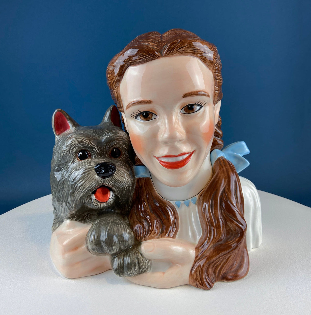 Wizard of Oz Cookie Jar. Dorthy and Toto Kitchen Canister. Vintage Cookie Jar. Vintage Gifts for Her.