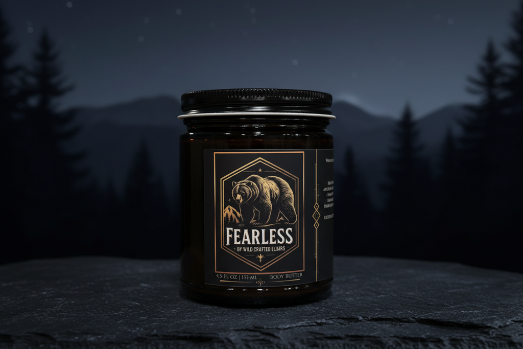 Men's Fearless Body Butter – Scented Moisturizer for Dry & Rough Skin, 4.5 oz