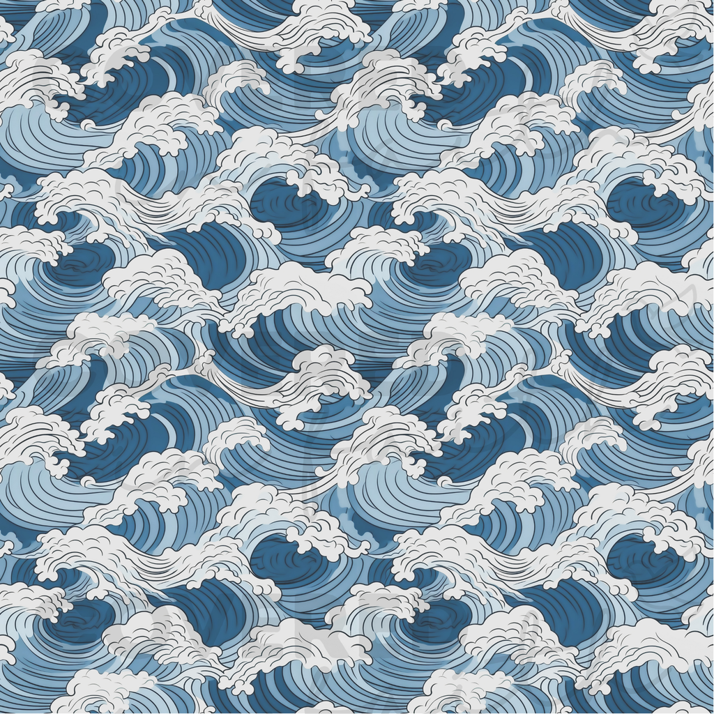 Through The Waters Minky Blanket