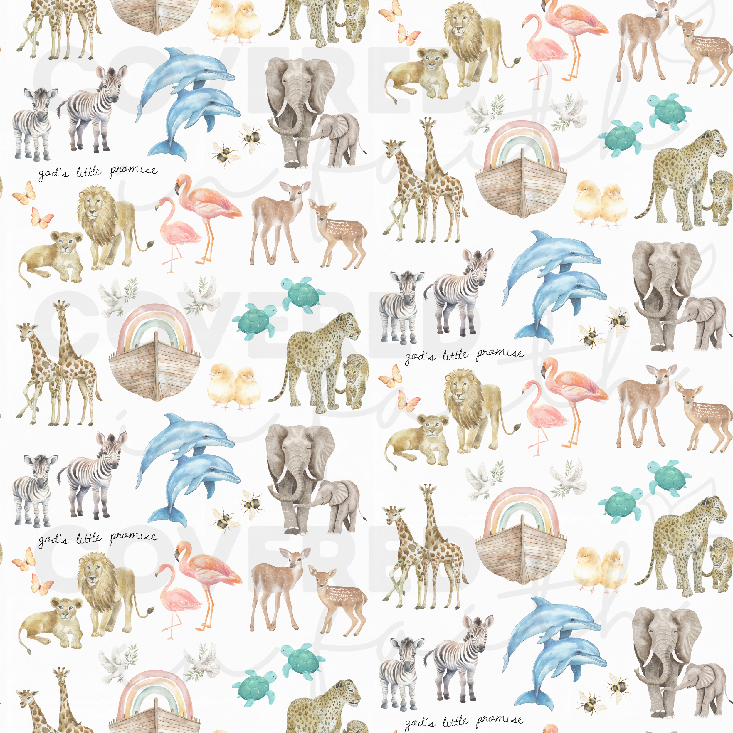 God's Little Promise Minky Blanket