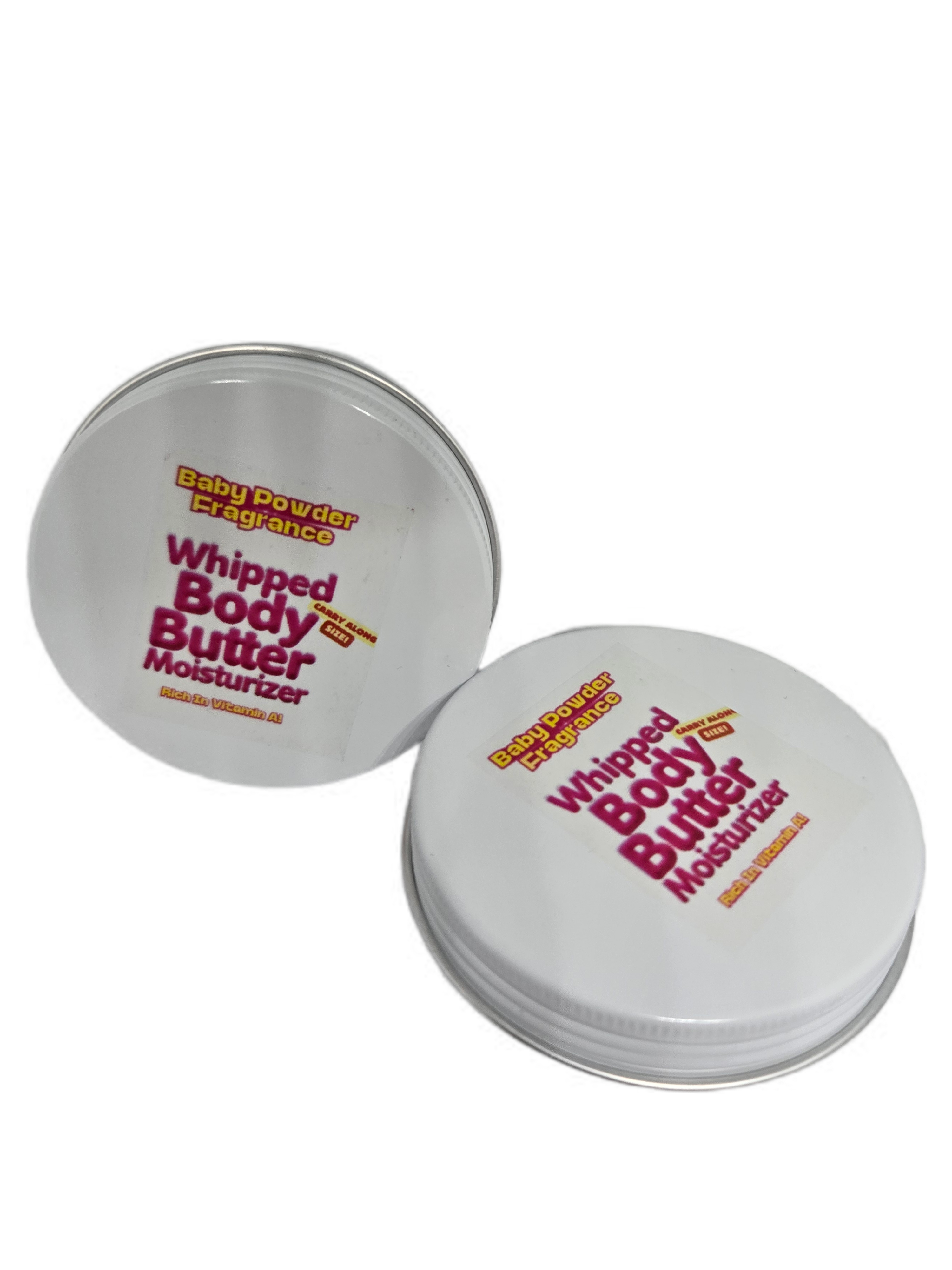 Whipped Body Butter Moisturizer Baby Powder Scent 2 oz 2 Pk