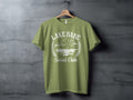 Lake Babe Social Club Mountains and Boat Graphic T-Shirt