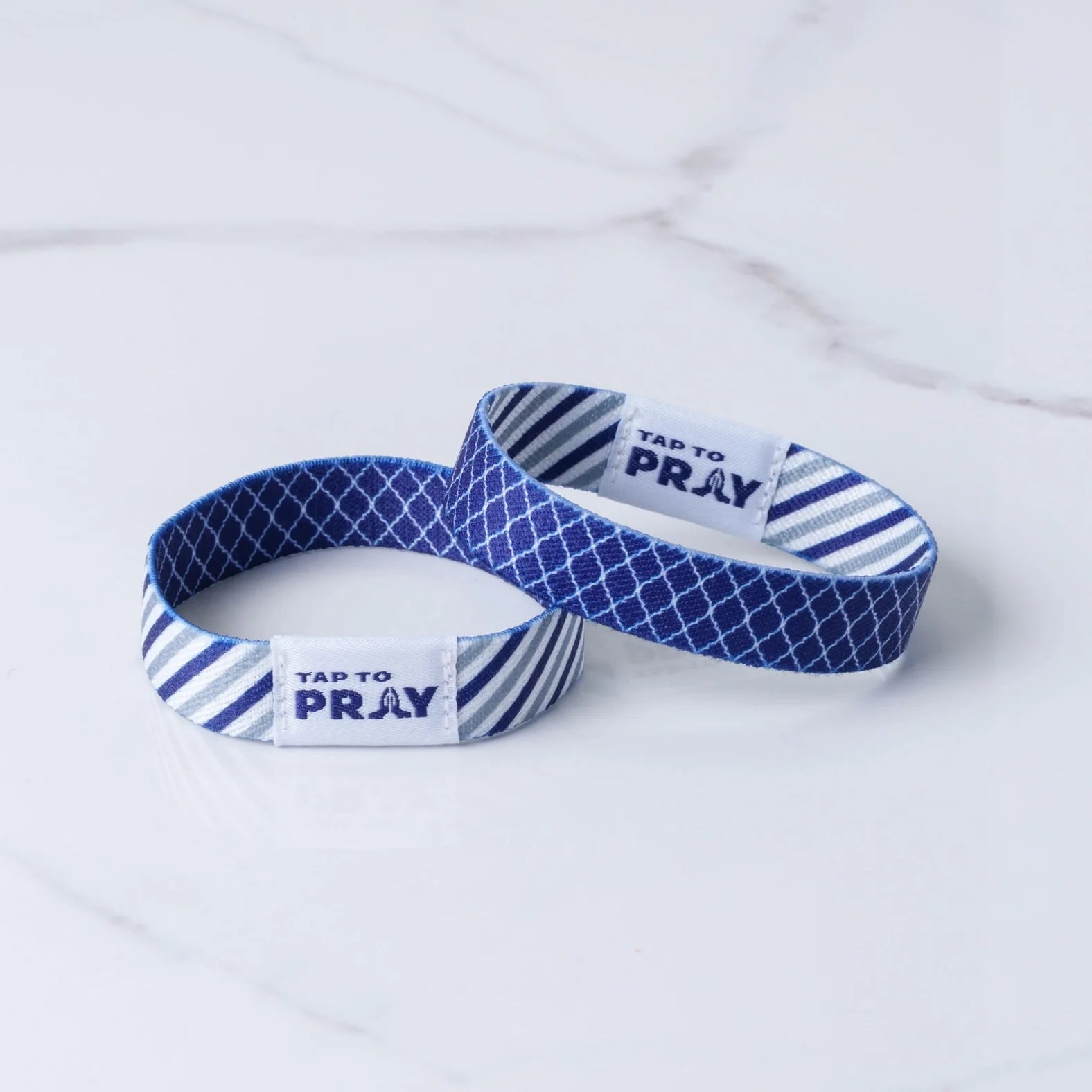 Graphite & Ink Tap to Pray Wristband