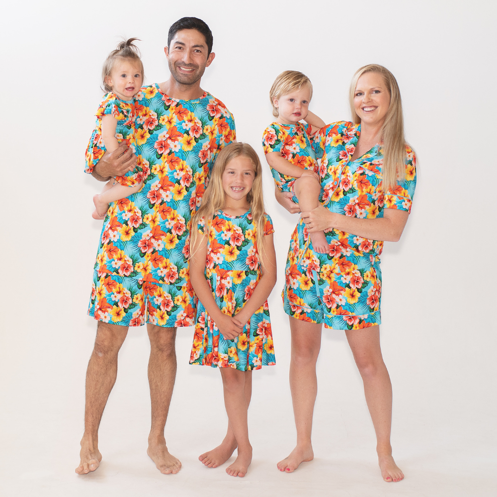 Button-Up Luxe Short Pajamas
