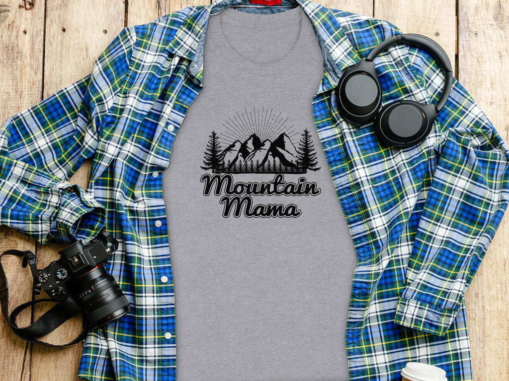 Mountain Mama Adventure Design Ideal Mother's Day T-Shirt
