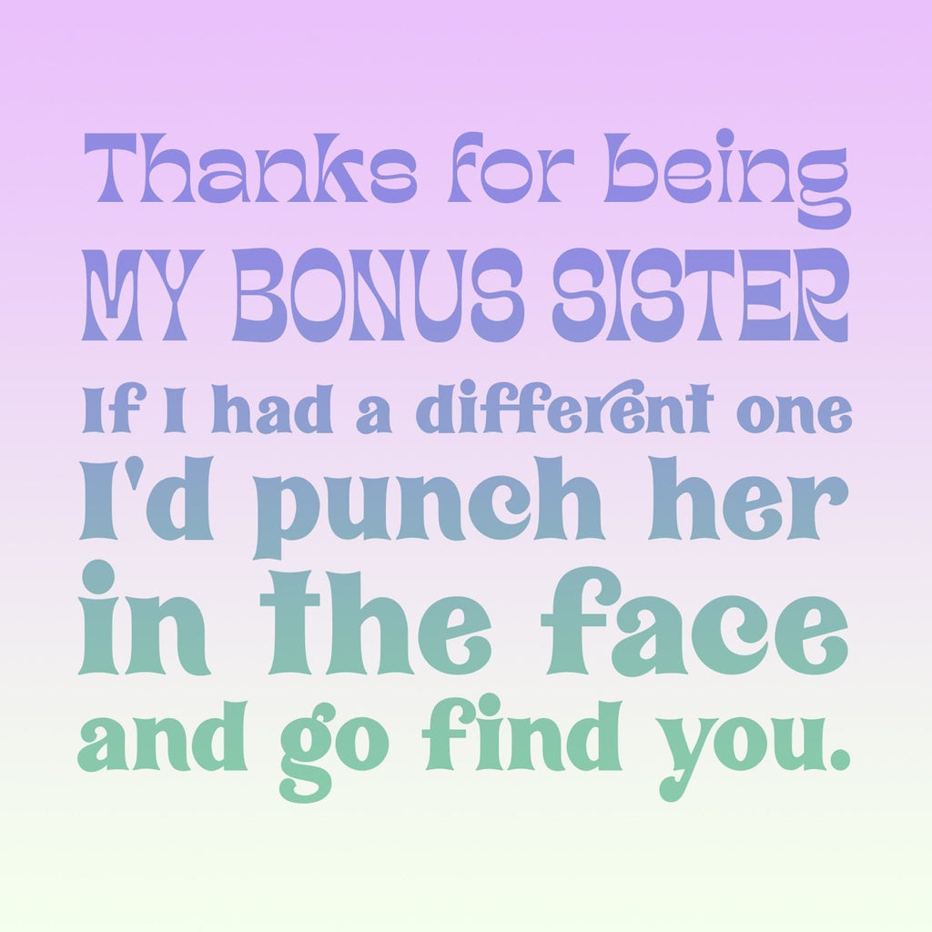 Bonus Sister Spa Gift Box