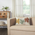 Bountiful Leaves Autumn Throw Pillow – Cozy Fall Accent Cushion