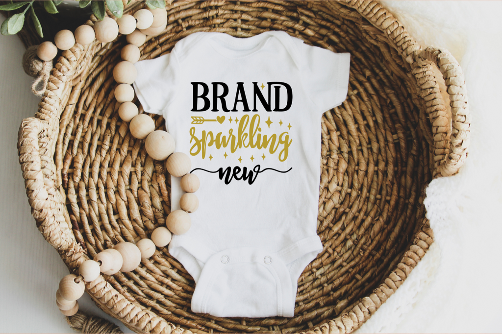 Infant Brand Sparkling New Bodysuit Onesie