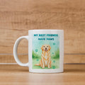 Dog Lover Mug – Golden Retriever Mug | Pet Lover Coffee Cup, Dishwasher Safe