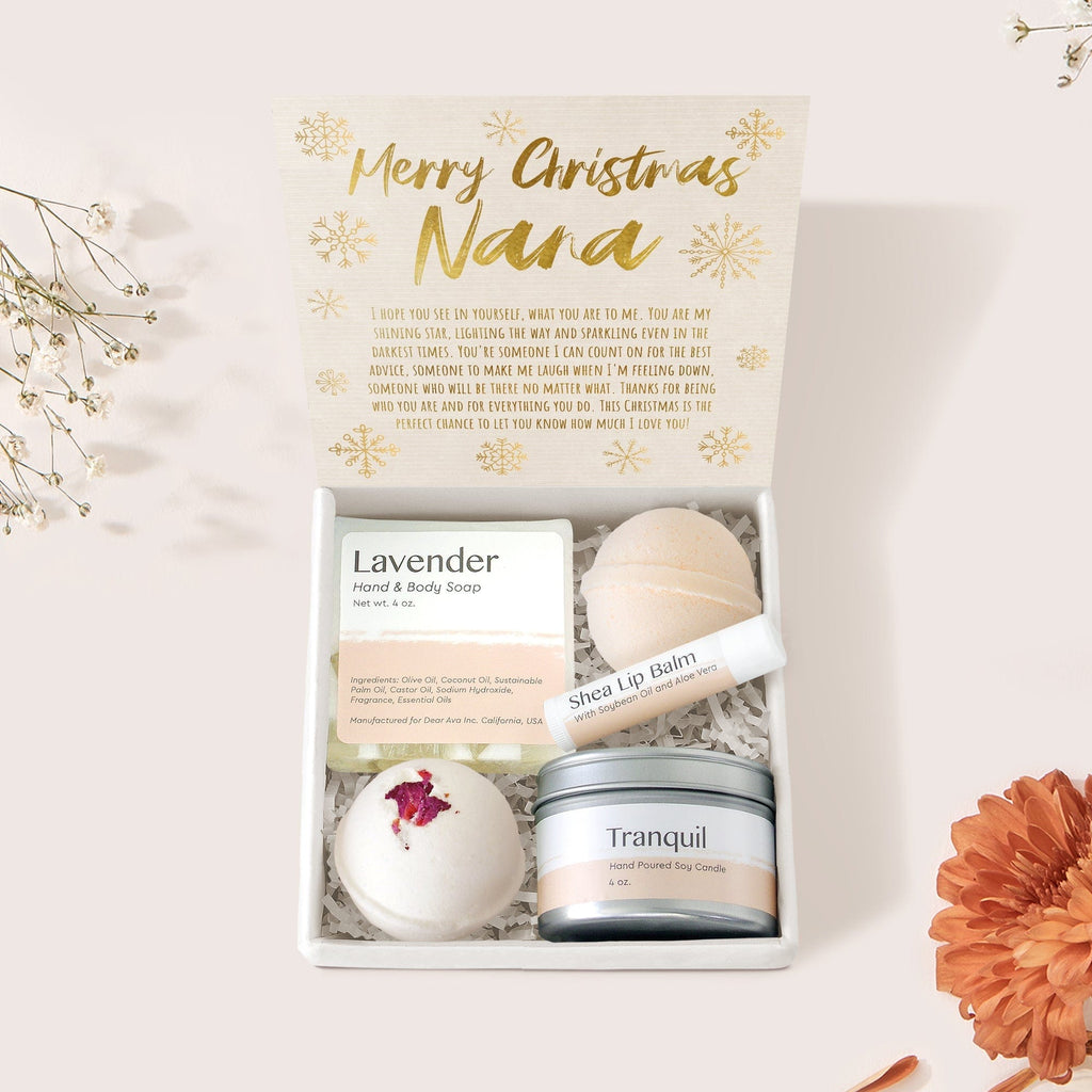Christmas Gift For Nana Spa Gift Box