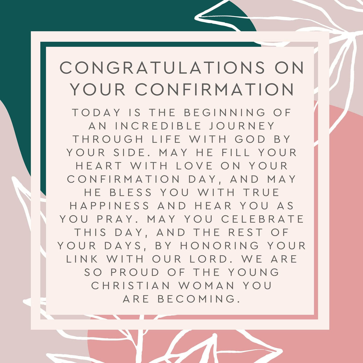 Confirmation Spa Gift Box