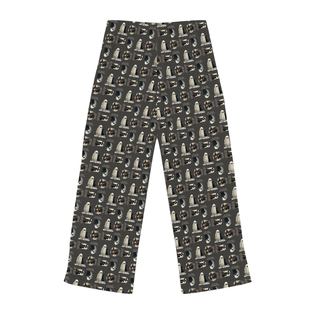 Cozy Halloween Cat Pajama Pants