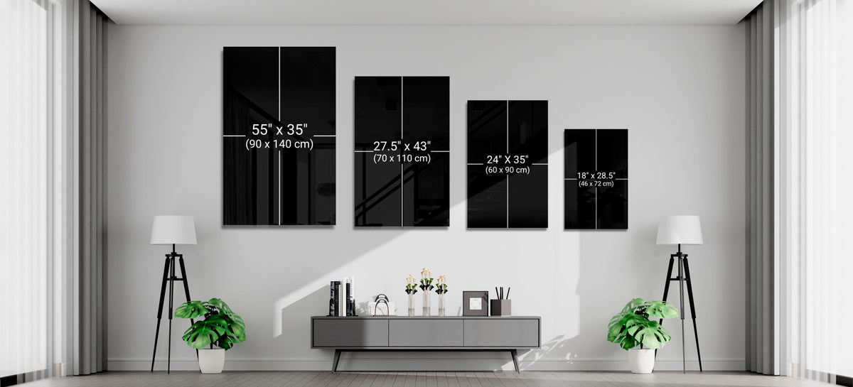 Be Not Afraid Lion Verse Glass Wall Art